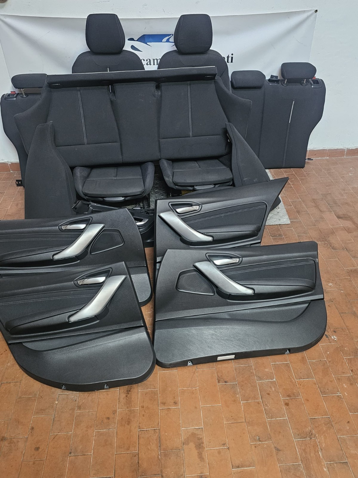 Tappezzeria completa Bmw Serie 1 F20 Dal 2011 al 2015 Complete upholstery BMW 1 Series F20 from 2011 to 2015 - immagine 2