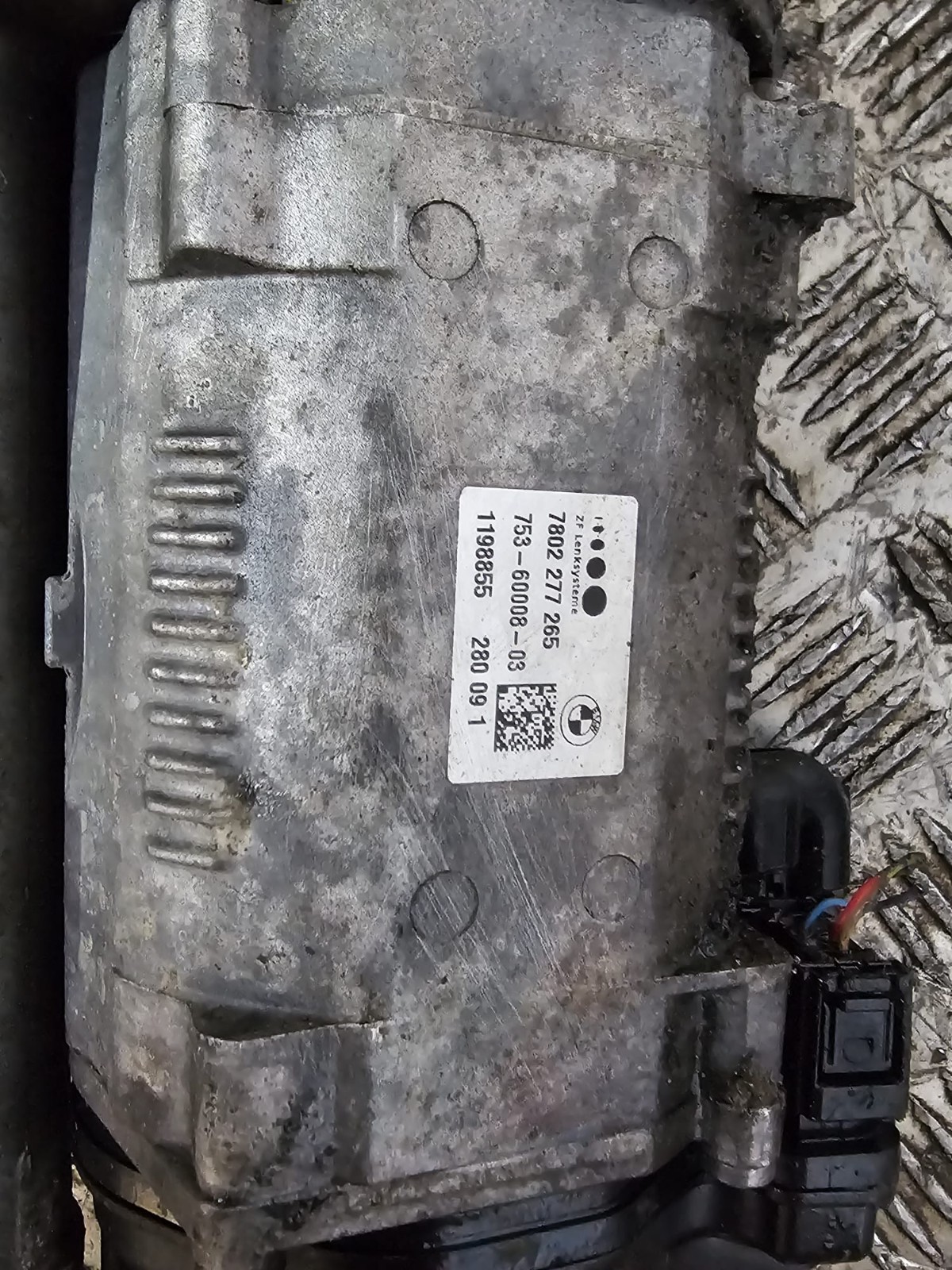 SCATOLA STERZO GUIDA ELETTRICA BMW SERIE 1 2.0 105KW 5P D 6M 2010 COD 78022772 BMW 1 Series 2.0 105KW 5P D 6M 2010 ELECTRIC DRIVING STEERING BOX - immagine 5