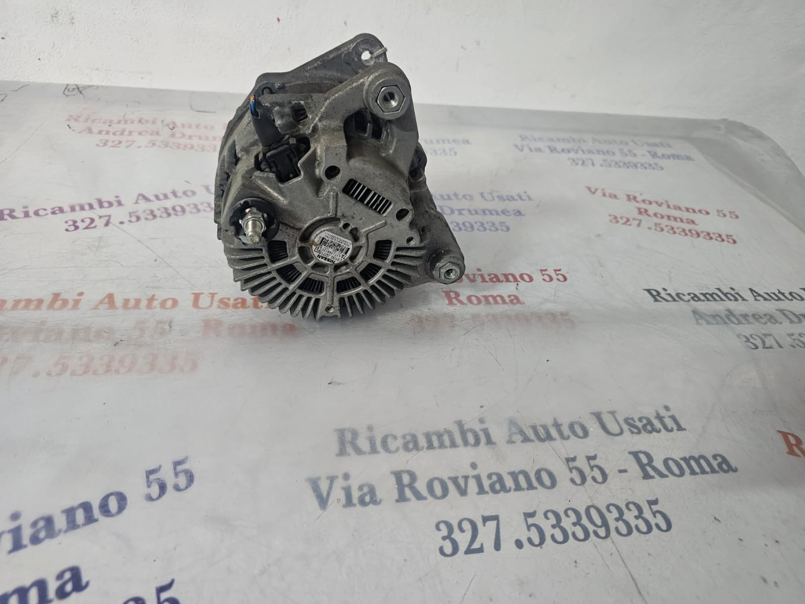 ALTERNATOR RENAULT QUASQUAI 1.6 DIESEL 2011-2017 COD 23100JD71B - immagine 5