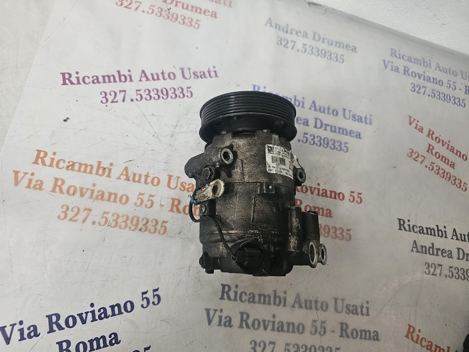 COMPRESSORE OPEL MERIVA 1.4 BENZINA 2011-2015 COD 06250220532B - immagine 2