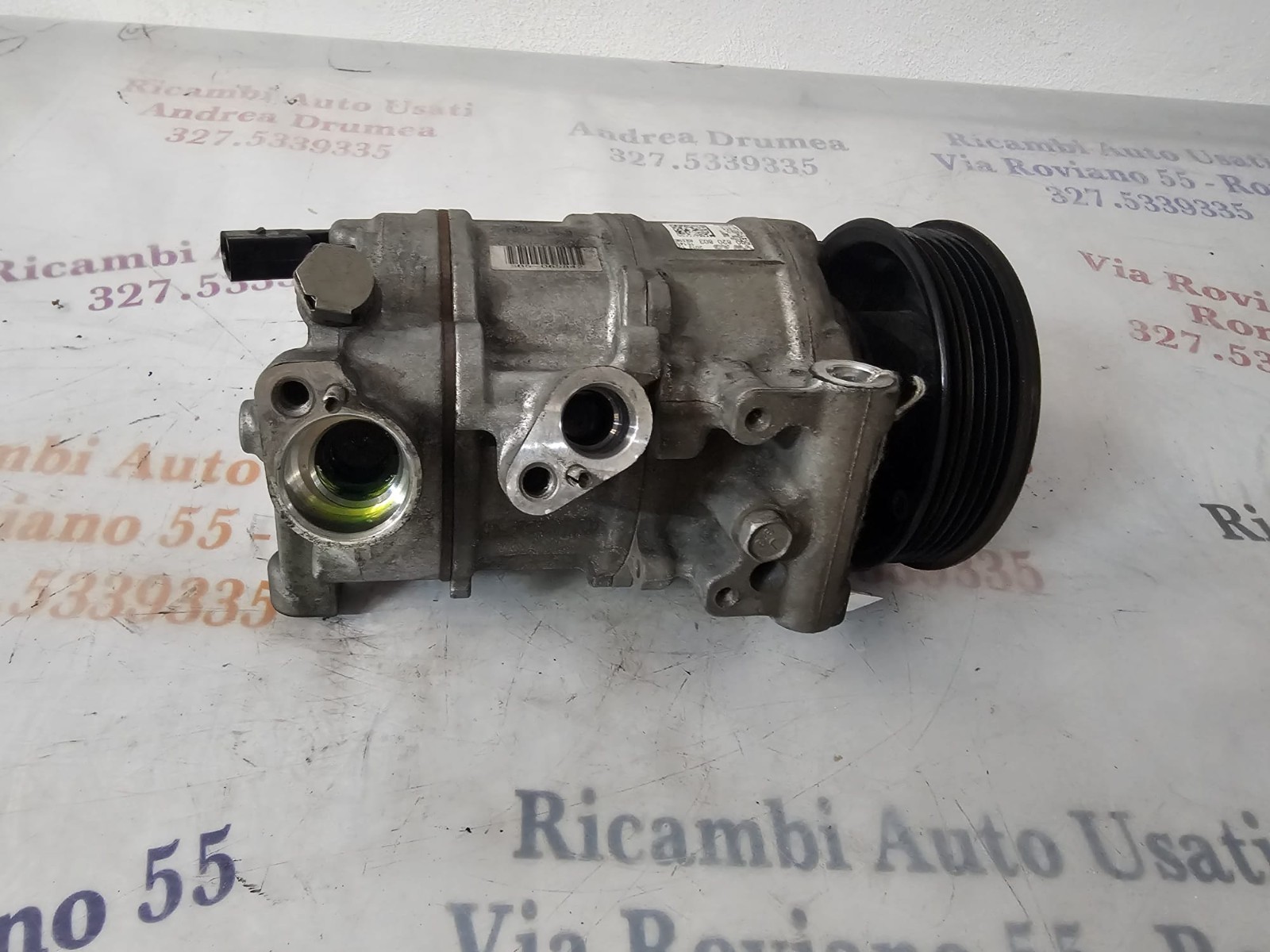 COMPRESSORE VW GOLF 7 1.6 / 2.0 DIESEL COD 5Q0820803 DENSO - immagine 2