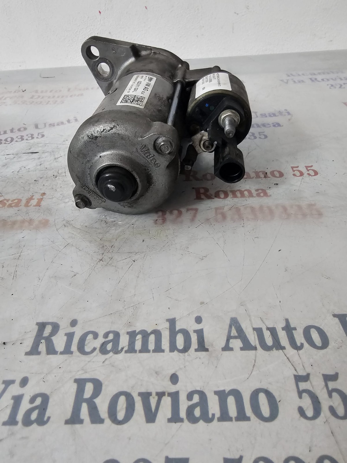 MOTORINO AVVIAMENTO VW GOLF 7 1.6/2.0 DIESEL START STOP VALEO 02Z911024L VW GOLF 7 1.6/2.0 DIESEL START STOP STARTER MOTOR VALEO 02Z911024L - immagine 4