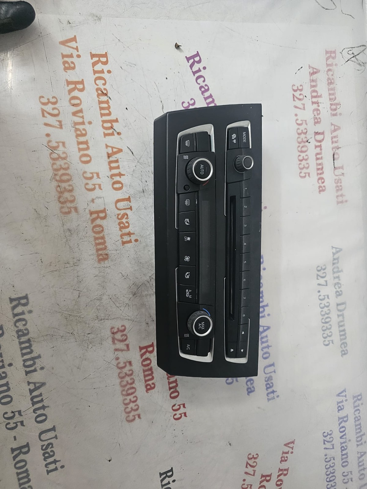 COMANDI CLIMA BI ZONA BMW S1 F20/F21 11.6 B 2011-2015 COD 6411-9207197-02 // BMW S1 F20/F21 11.6 B 2011-2015 BI ZONE CLIMATE CONTROLS COD 6411-9207197-02 - immagine 3