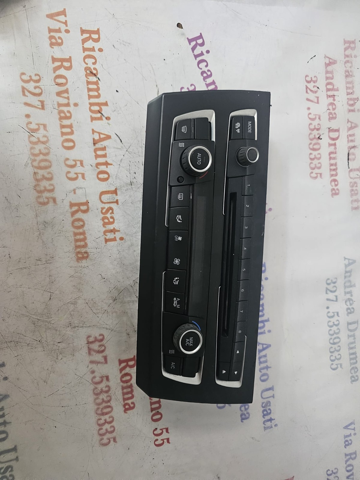 COMANDI CLIMA BI ZONA BMW S1 F20/F21 11.6 B 2011-2015 COD 6411-9207197-02 // BMW S1 F20/F21 11.6 B 2011-2015 BI ZONE CLIMATE CONTROLS COD 6411-9207197-02 - immagine 4