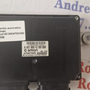 centralina cambio automatico smart 451 cod A4519004700/000 G2T60271H5ZE ///automatic transmission control unit smart 451 cod A4519004700/000 G2T60271H5ZE