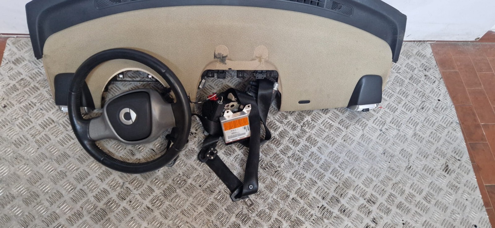 KIT AIRBAG SMART 451 2007-2015 COD CENTRALINAA4519011300/Q02 - immagine 2