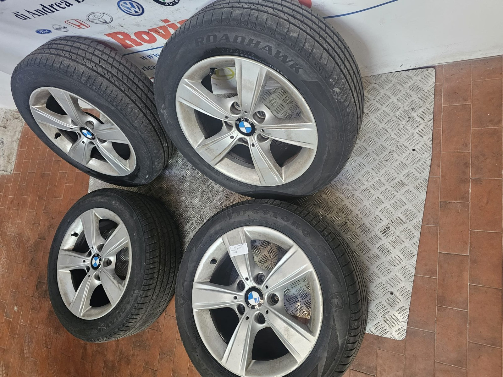 CERCHI E GOMME BMW S1/S3 2005/2014 FIRESTON 205/55R16 91V - immagine 3