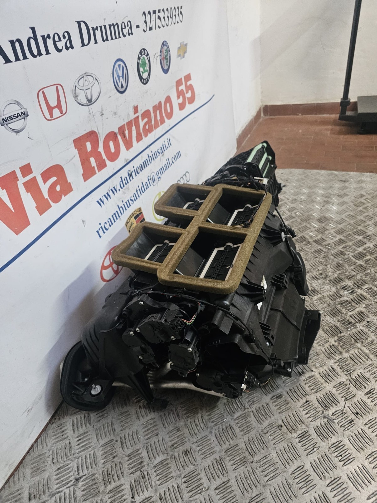 STUFA INTERNA CLIMATIZZATORE CONVOGLIATORE BMW SERIE 1 F20 VALEO T16079G12 - immagine 2