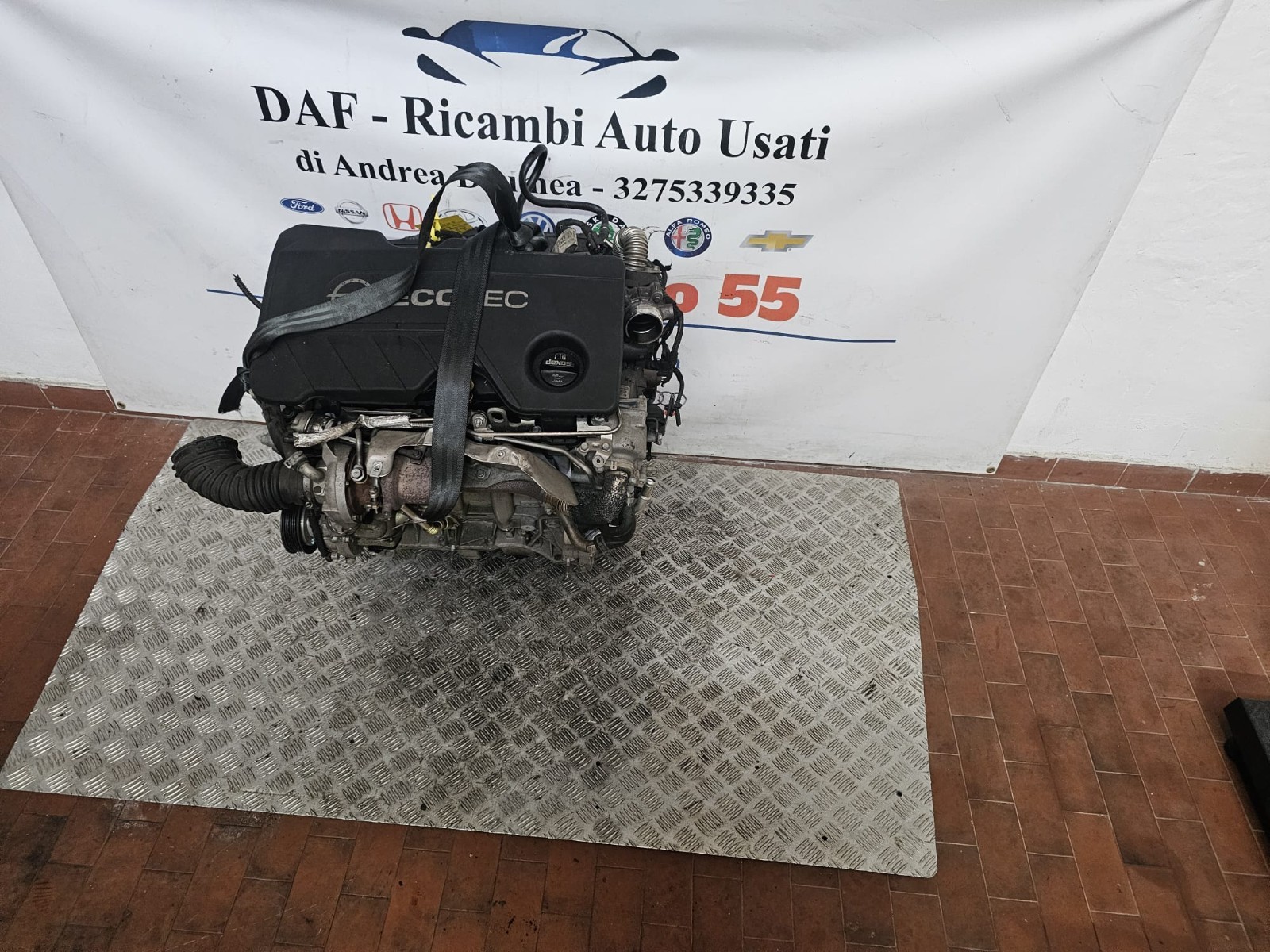 Motore opel astra /moka km 103,0001.6 diesel 2016-2020 COD LWQ/ B16DTH - immagine 2