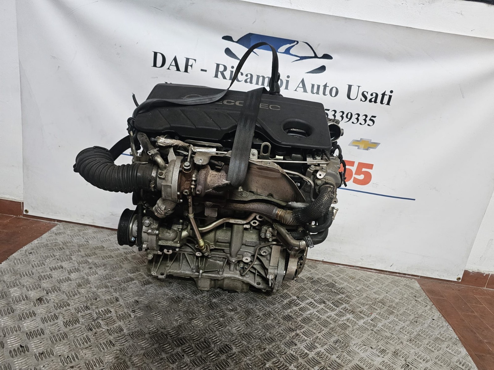 Motore opel astra /moka km 103,0001.6 diesel 2016-2020 COD LWQ/ B16DTH - immagine 3