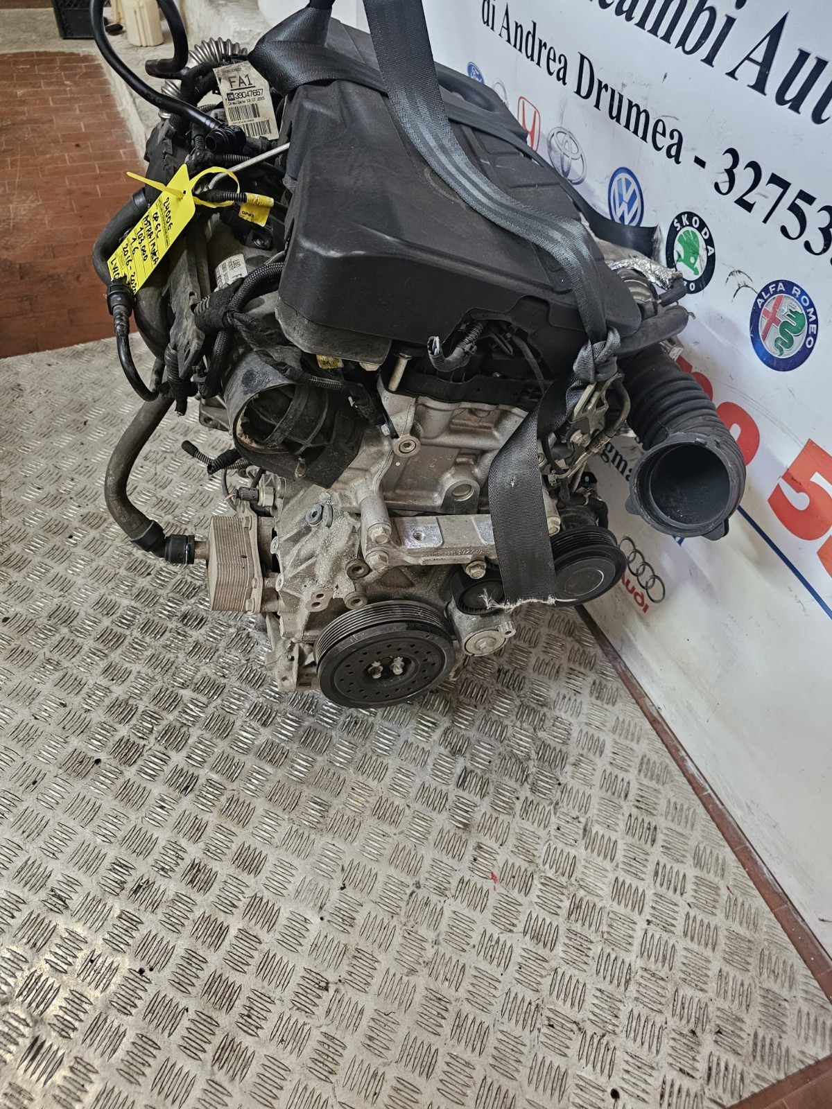 Motore opel astra /moka km 103,0001.6 diesel 2016-2020 COD LWQ/ B16DTH - immagine 5