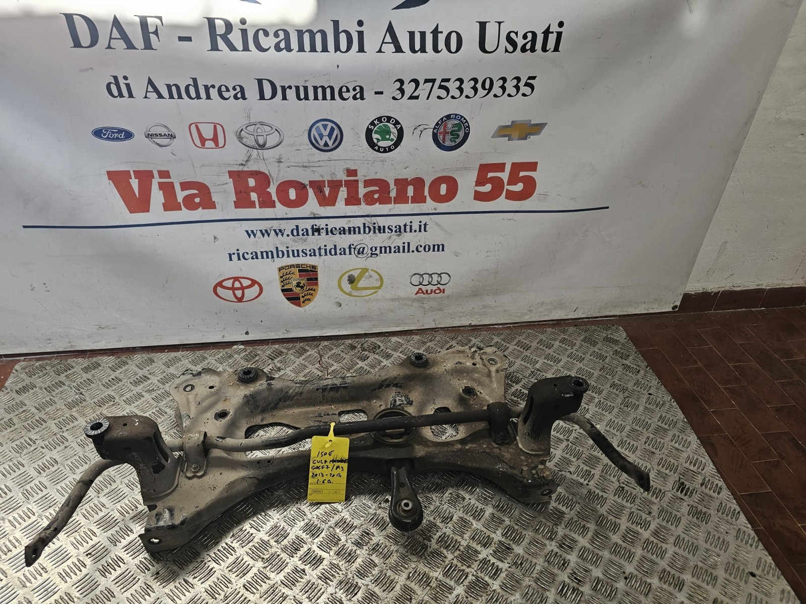 CULA MOTORE GOLF 7/AUDI A3 2013-2017 1.6 DIESEL - immagine 5