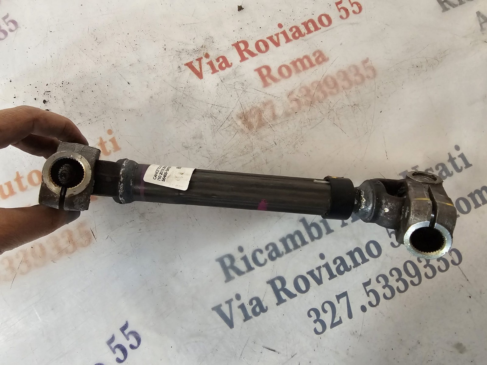 CANOTTO STERZO HYUNDAI I10 2013-2018 58400-B4100 ORIGINALE - immagine 3