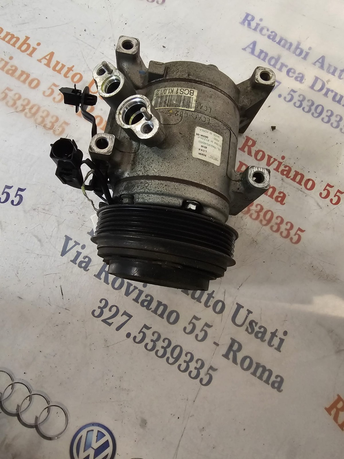 COMPRESSORE HYUNDAI I10 1.0 BENZINA 2012-2016 BCS1K1.0/1.2 - immagine 3