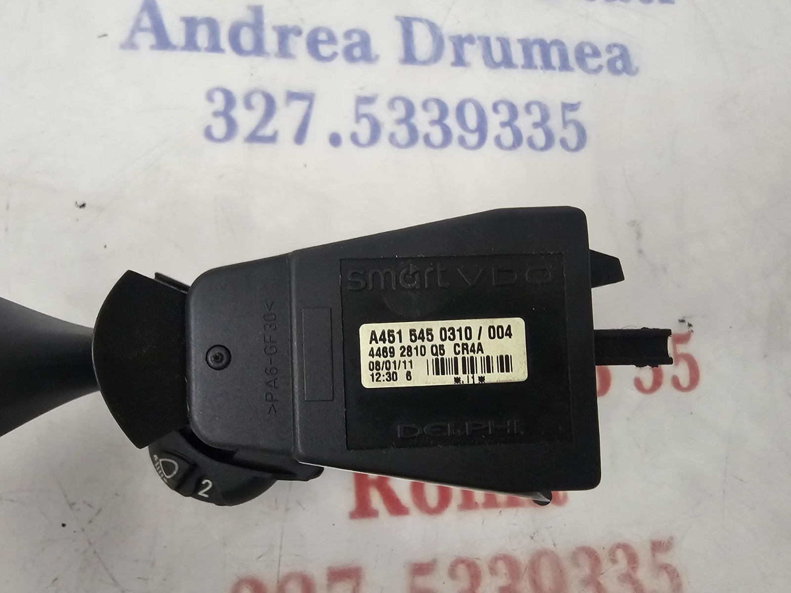 DEVIO LUCI SMART 451 MHD 1.0 BENZINA 2007-2014 A4515450310/004 - immagine 5