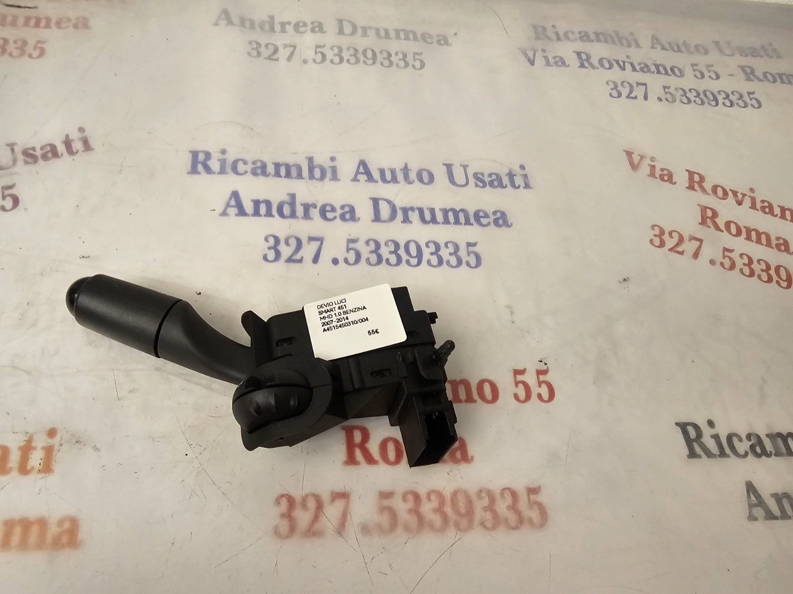 DEVIO LUCI SMART 451 MHD 1.0 BENZINA 2007-2014 A4515450310/004 - immagine 6