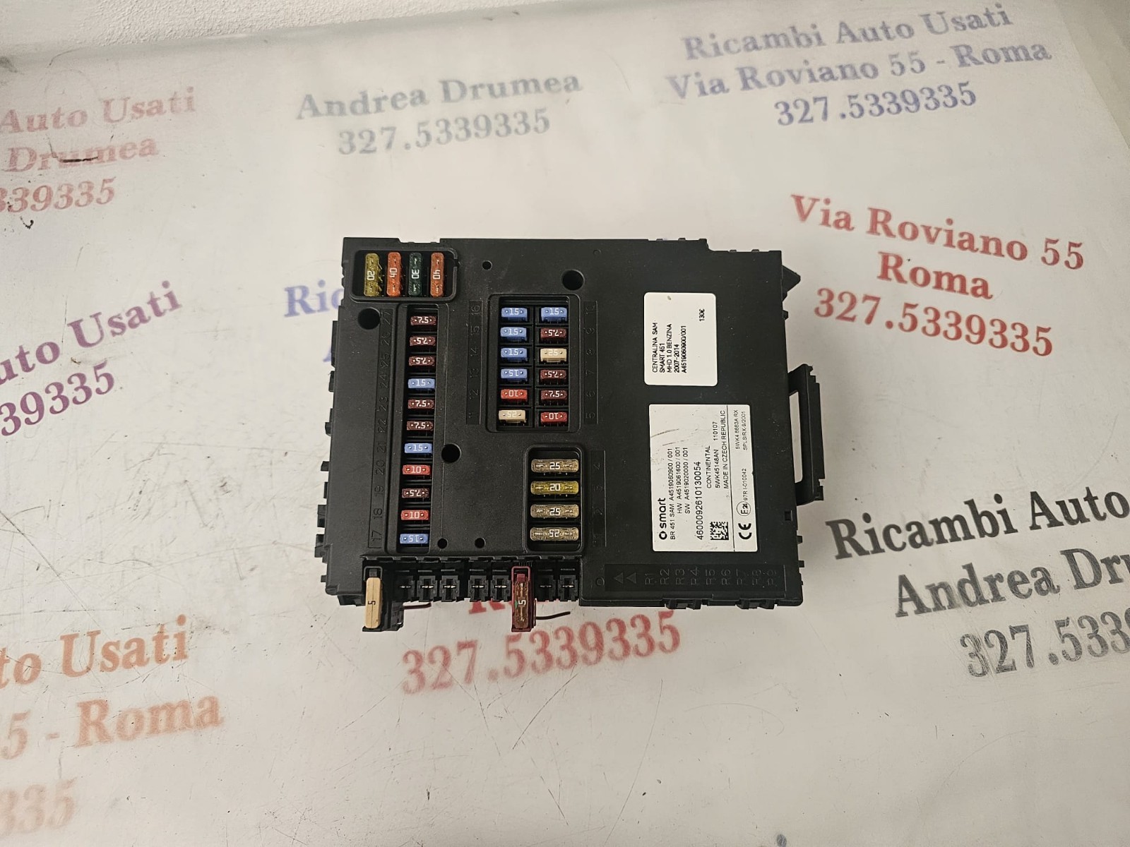 CENTRALINA SAM SMART 451 MHD 1.0 BENZINA 2007-2014 A4519060900/001 - immagine 3