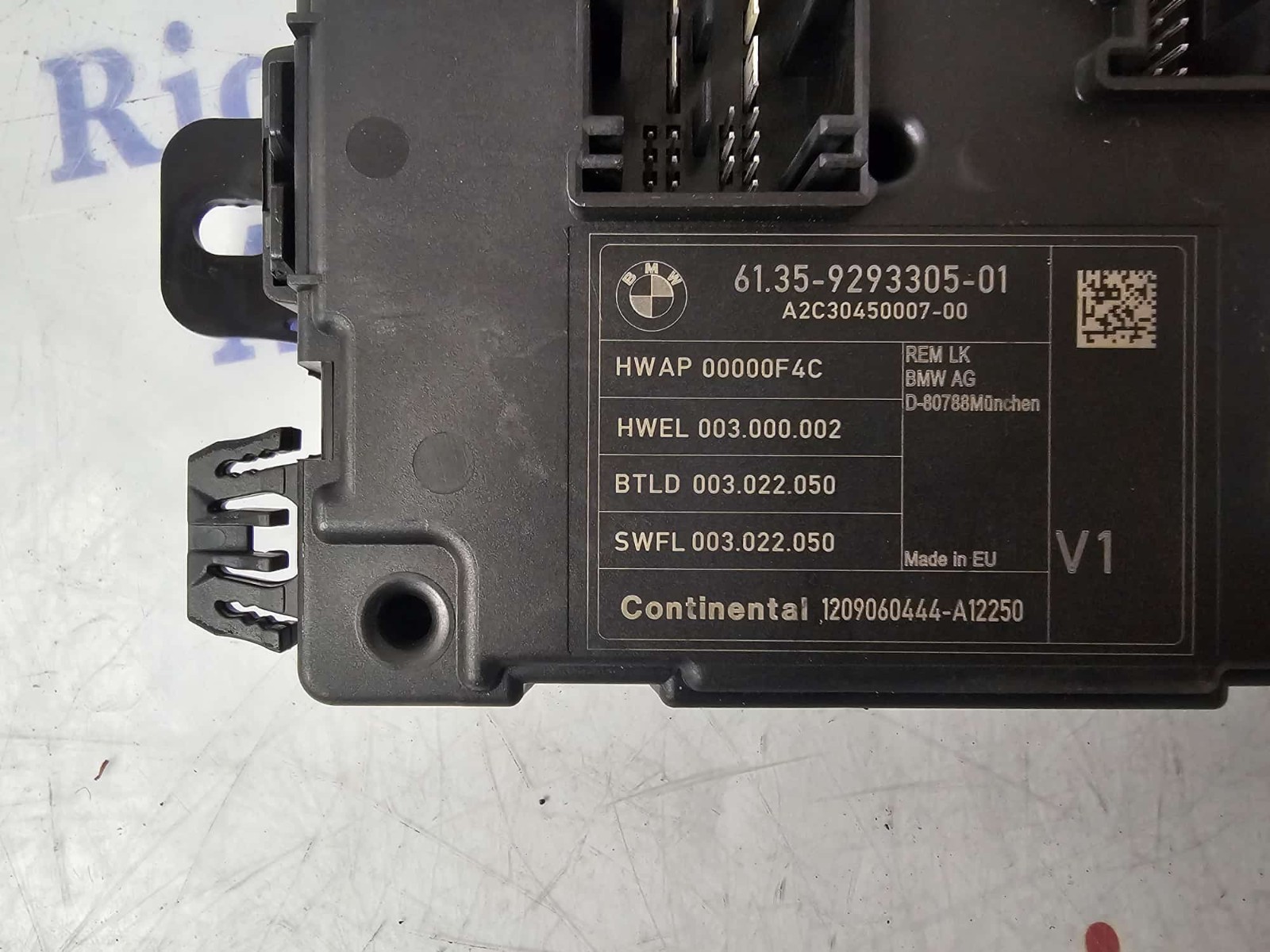 CENTRALINA COMFORT BCM BMW S1 F20/F21 2011-2015 CONTINENTAL 61.35-9293305-01 - immagine 2