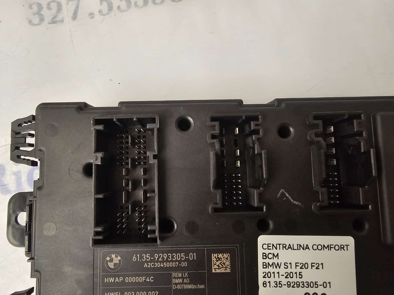 CENTRALINA COMFORT BCM BMW S1 F20/F21 2011-2015 CONTINENTAL 61.35-9293305-01 - immagine 3