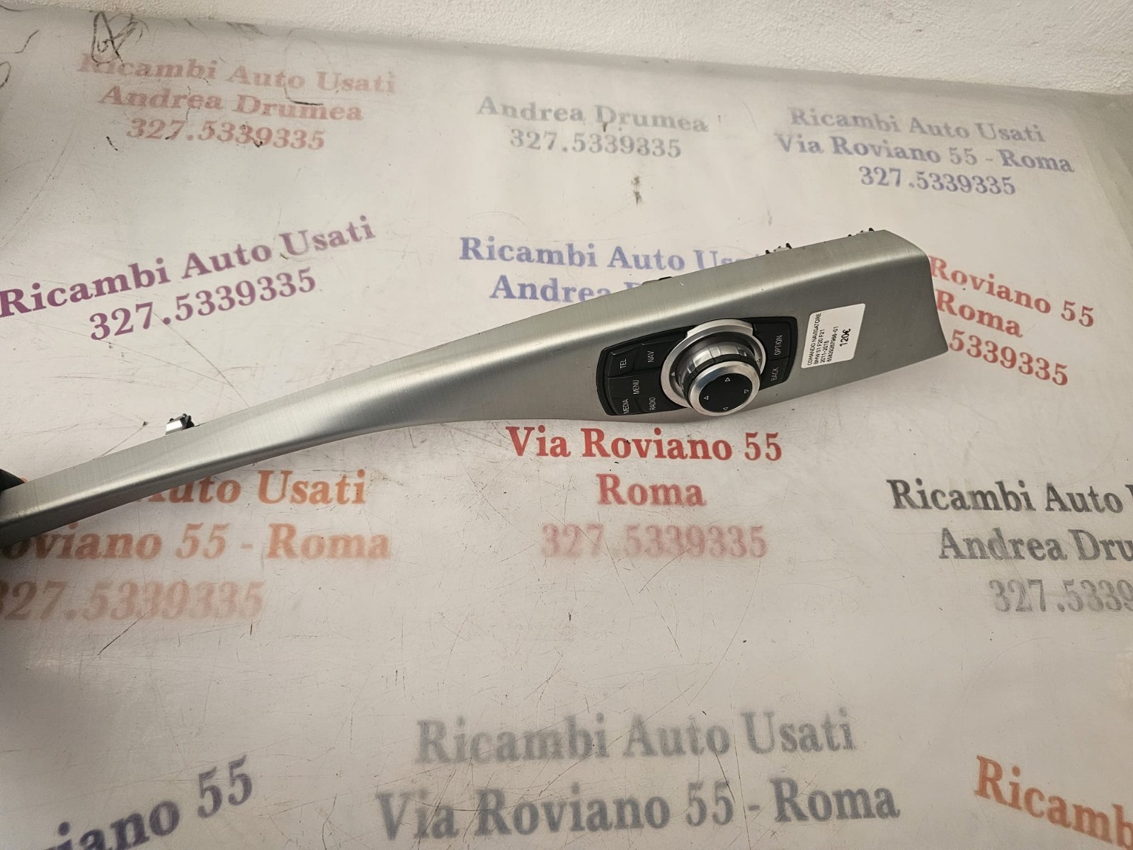 6582 9267955-01 COMANDO NAVIGATORE BMW S1 F20/F21 116 BENZINA 2011-2015