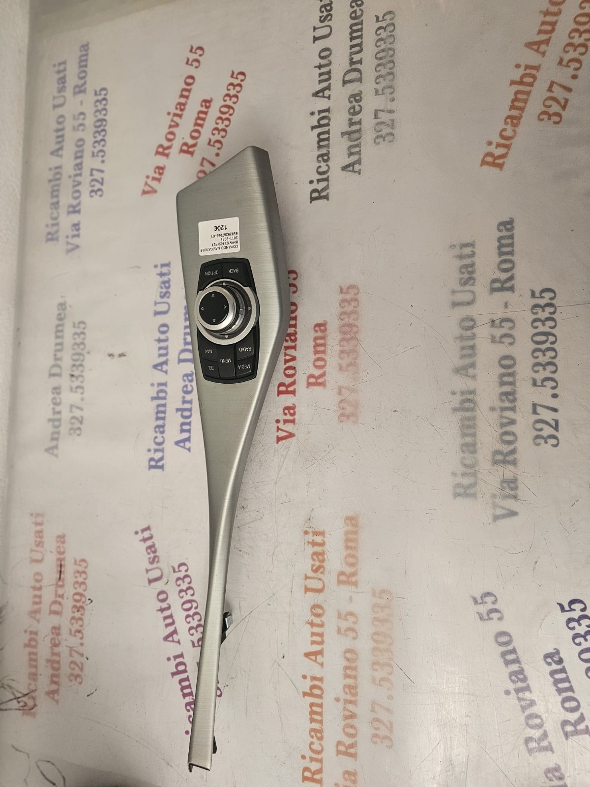 6582 9267955-01 COMANDO NAVIGATORE BMW S1 F20/F21 116 BENZINA 2011-2015 - immagine 7