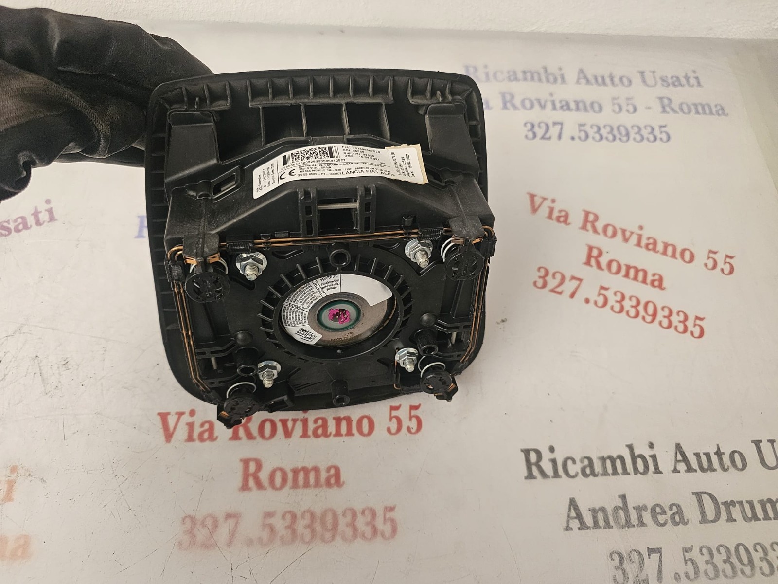 AIRBAG VOLANTE FIAT DUCATO 2015-2022 FIAT 07356857820 - immagine 2