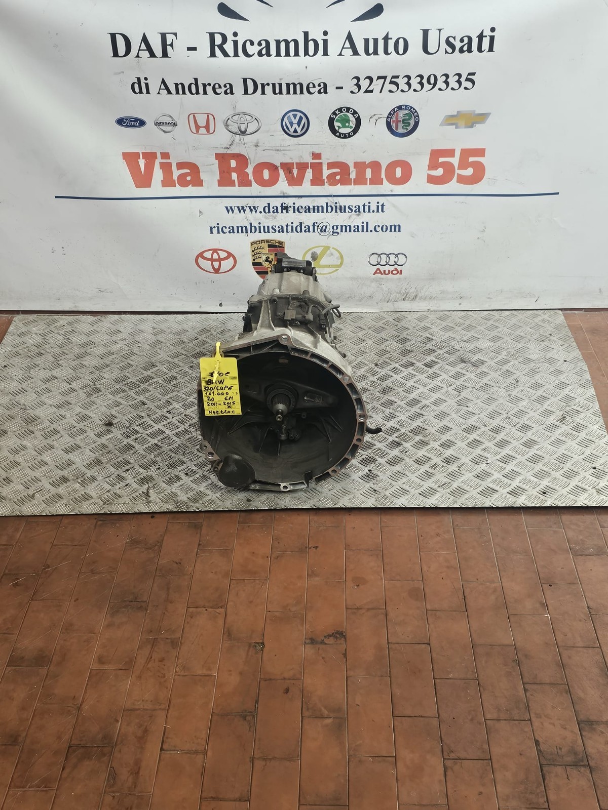 CAMBIO BMW 320 COUPè2.0 DIESEL 6 MARCE KM 161.000 2011-2015 N47D20C