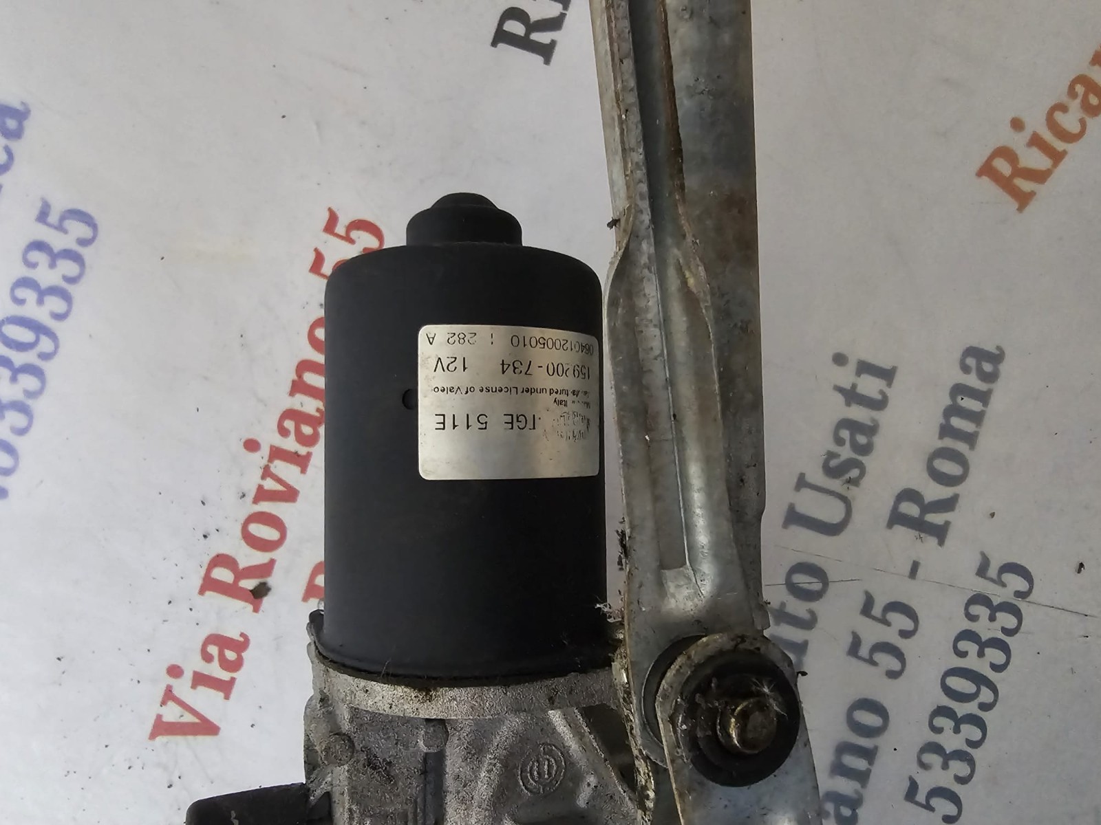 MOTORINO TERGICRISTALLO FIAT PUNTO 188 2000-2015 COD 159200-734 12 V TGE 511E - immagine 3