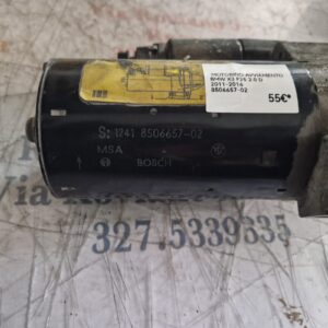 MOTORINO AVVIAMENTO BMW X3 /32 0COUPE F25 2.0 DIESEL BOSCH 8506657-02