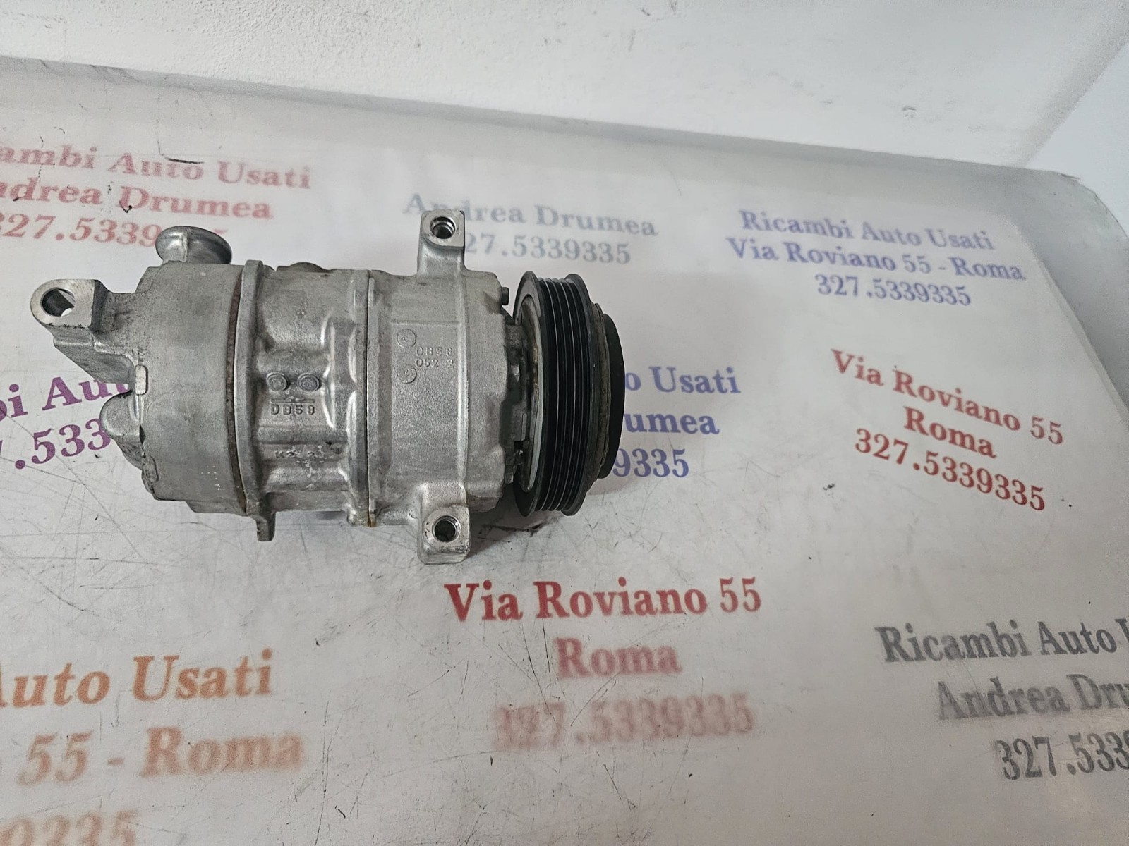 COMPRESSORE MERCEDES CLASSE A 1.4 TURBO BENZINA 2016-2020 DENSO A0008304202