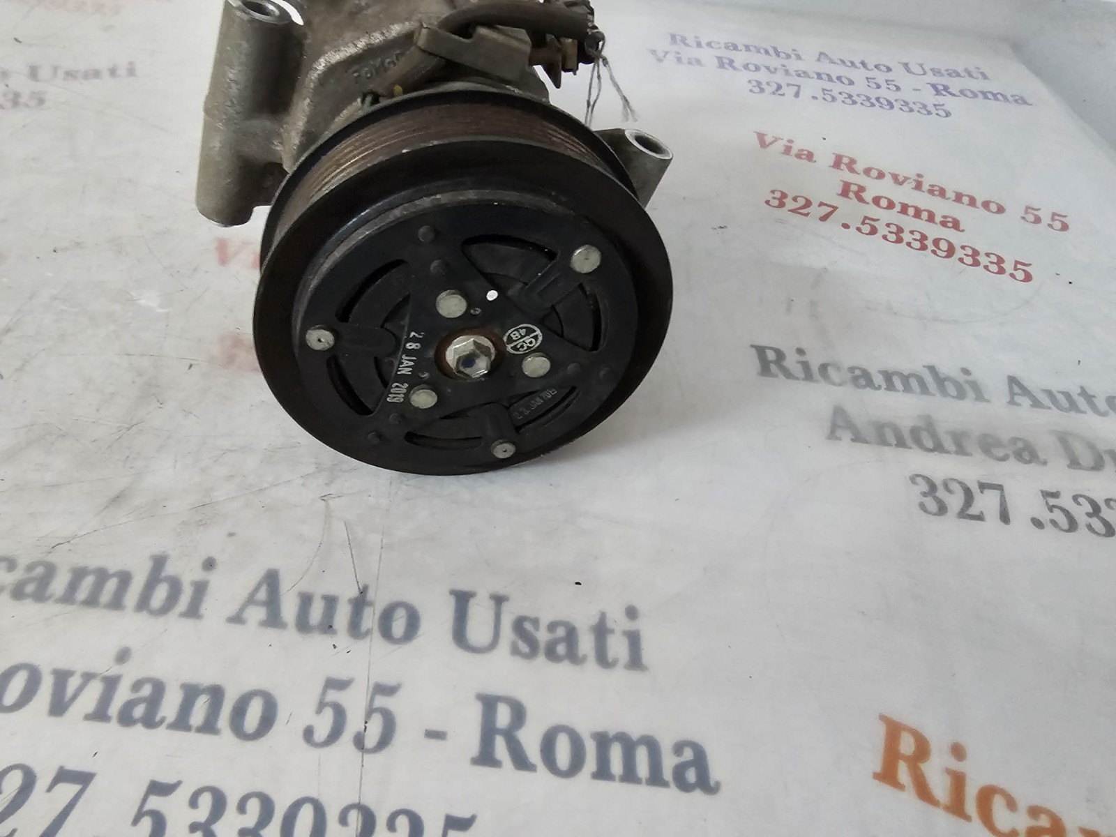 COMPRESSORE FORD KA+ 2015-2020 1.2 BENZINA J2BH-19D629-AA - immagine 2