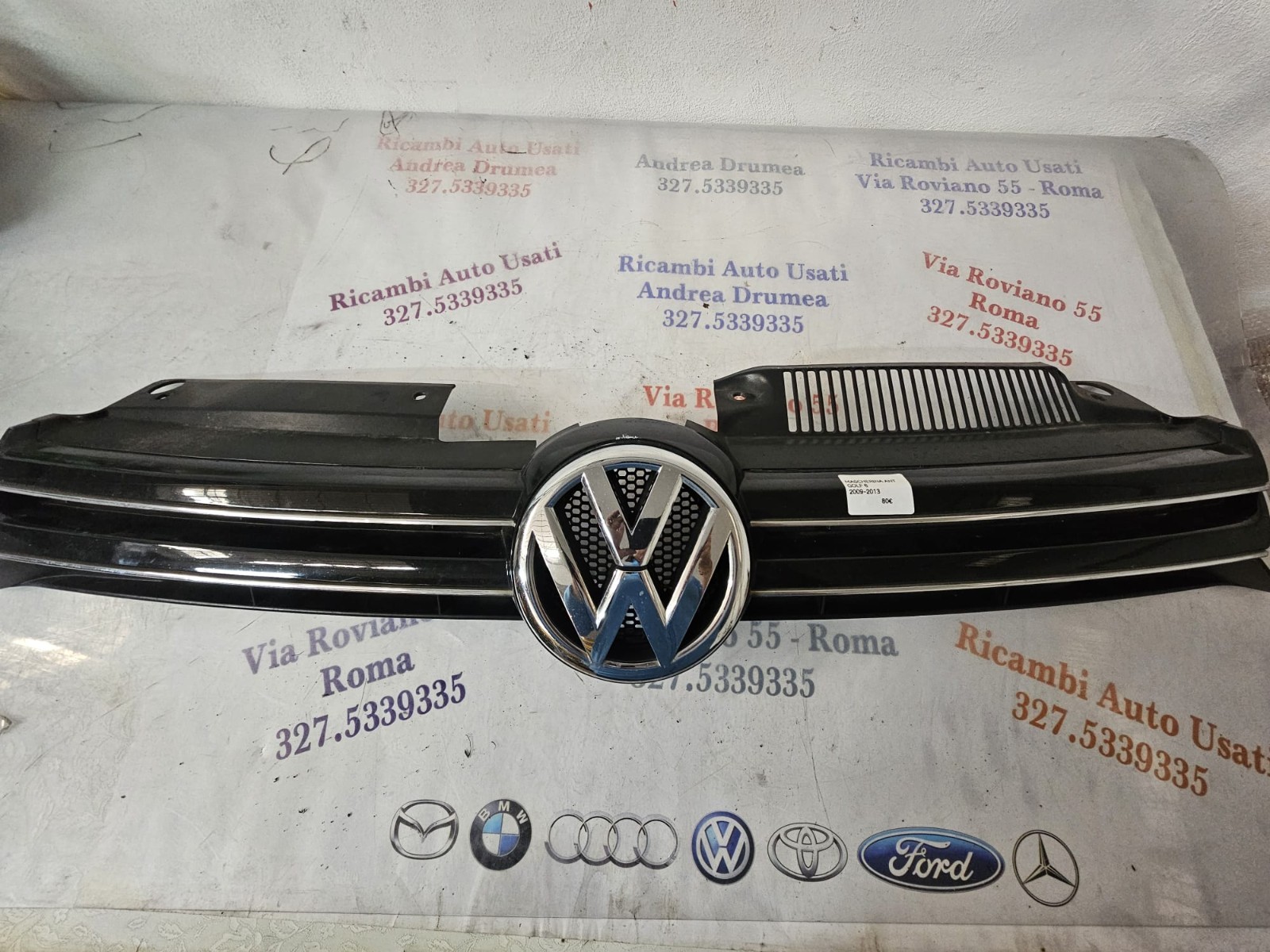 MASCHERINA ANTERIORE GOLF 6 2009-2013