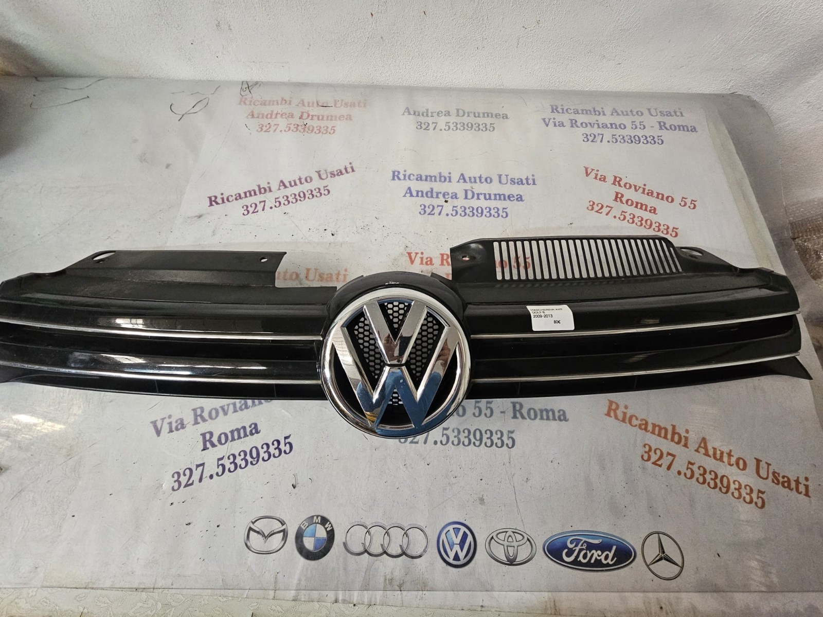 MASCHERINA ANTERIORE GOLF 6 2009-2013 - immagine 2