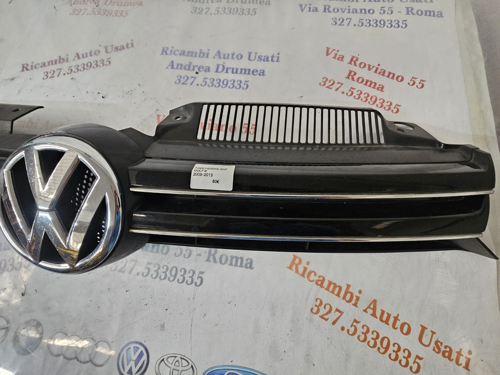 MASCHERINA ANTERIORE GOLF 6 2009-2013 - immagine 5