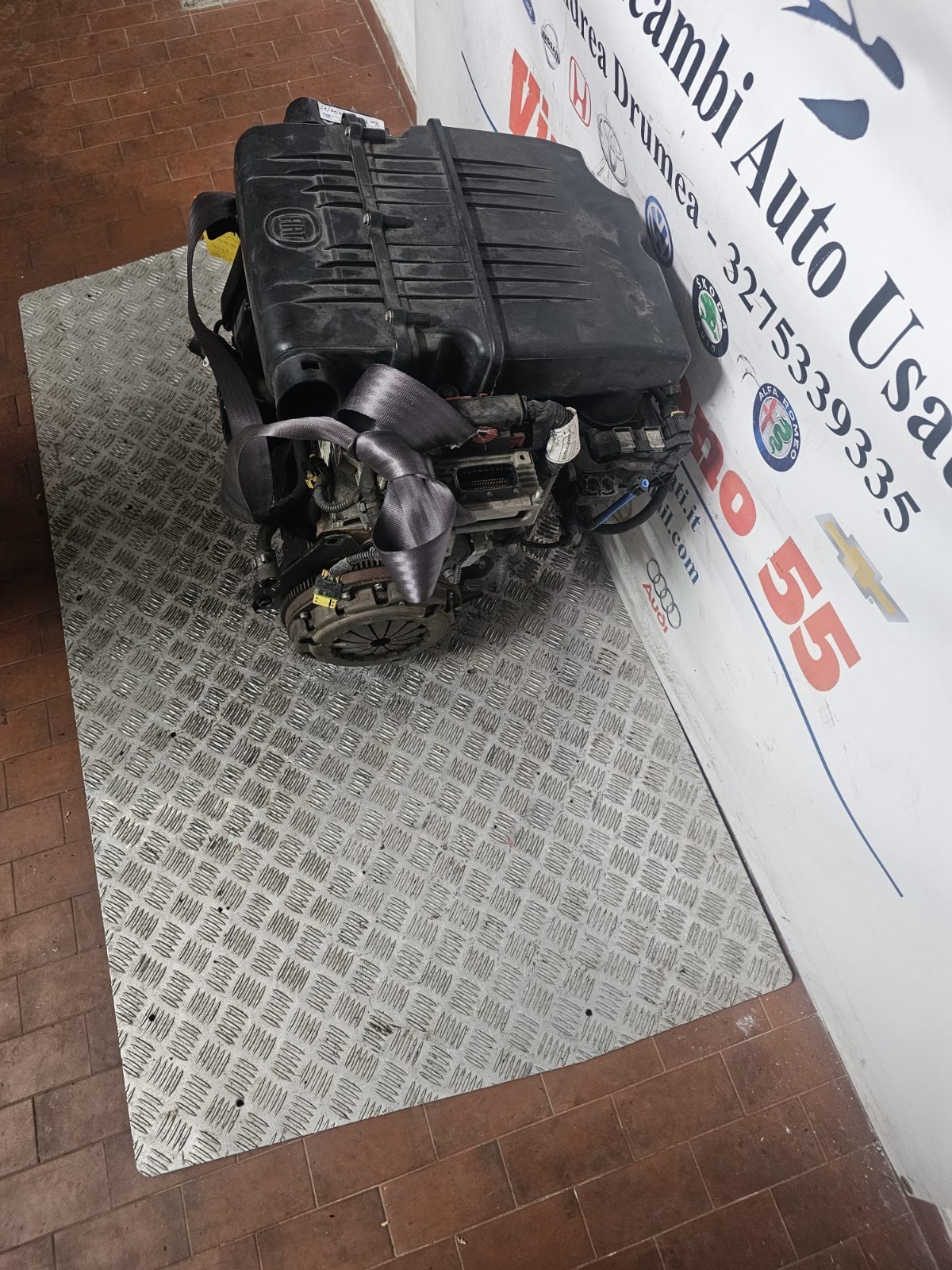 MOTORE FIAT PANDA/FORD KA KM 75.000 1.2 BENZINA 2008-2015 SIGLA 169A4000 - immagine 5