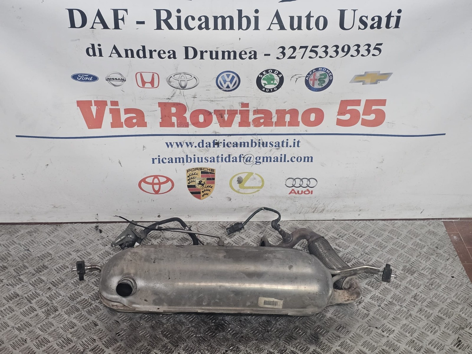 MARMITA SMART 451 CON FAP 800 DIESEL 2010-2015 COD A4514901781/001 - immagine 2