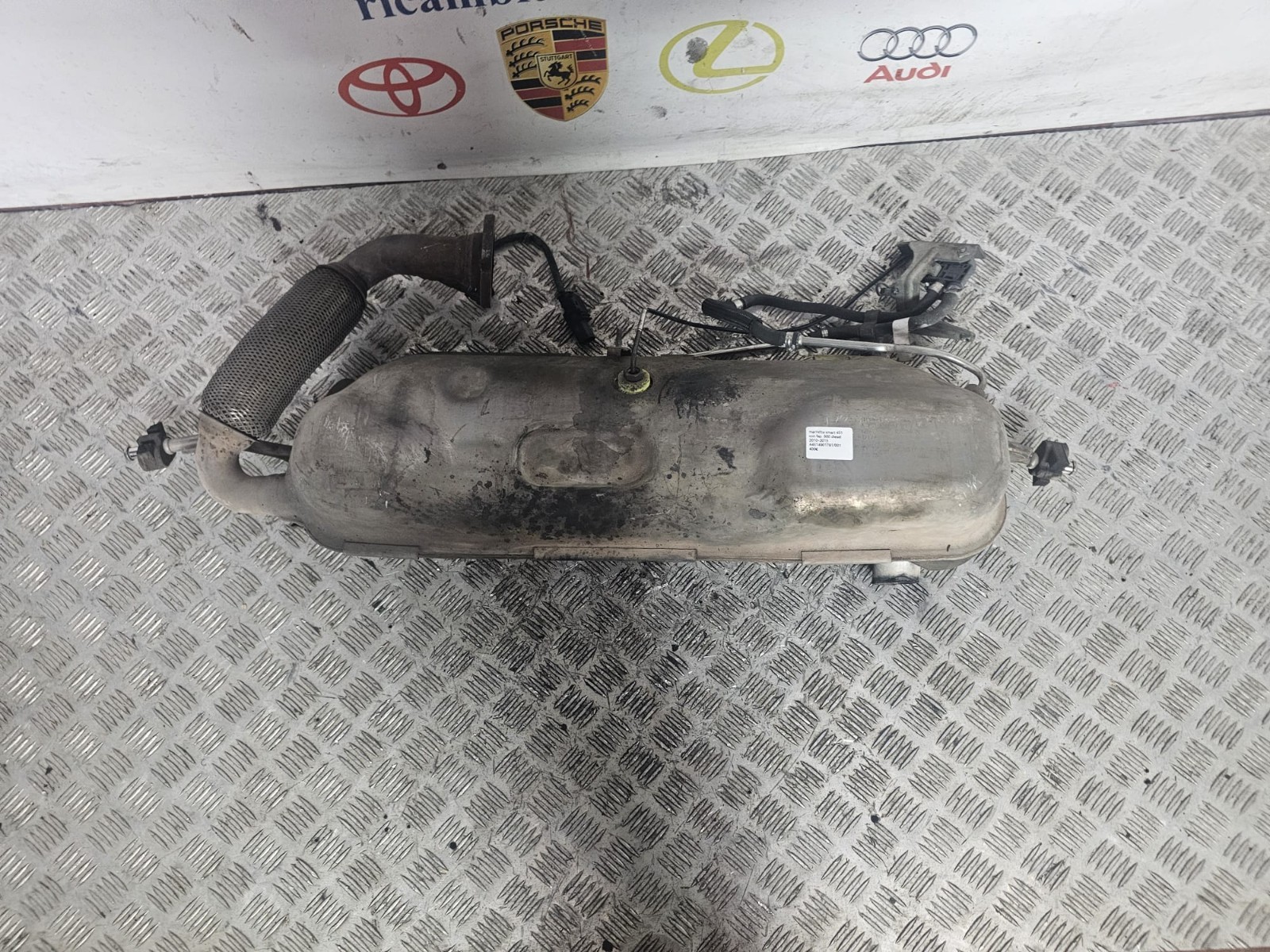 MARMITA SMART 451 CON FAP 800 DIESEL 2010-2015 COD A4514901781/001 - immagine 5