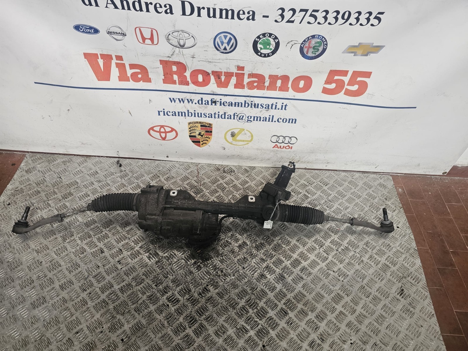 Scatola sterzo elettrica bmw S1 /S3 2007/2011 COD 7802277232 COD 7806974161 - immagine 2