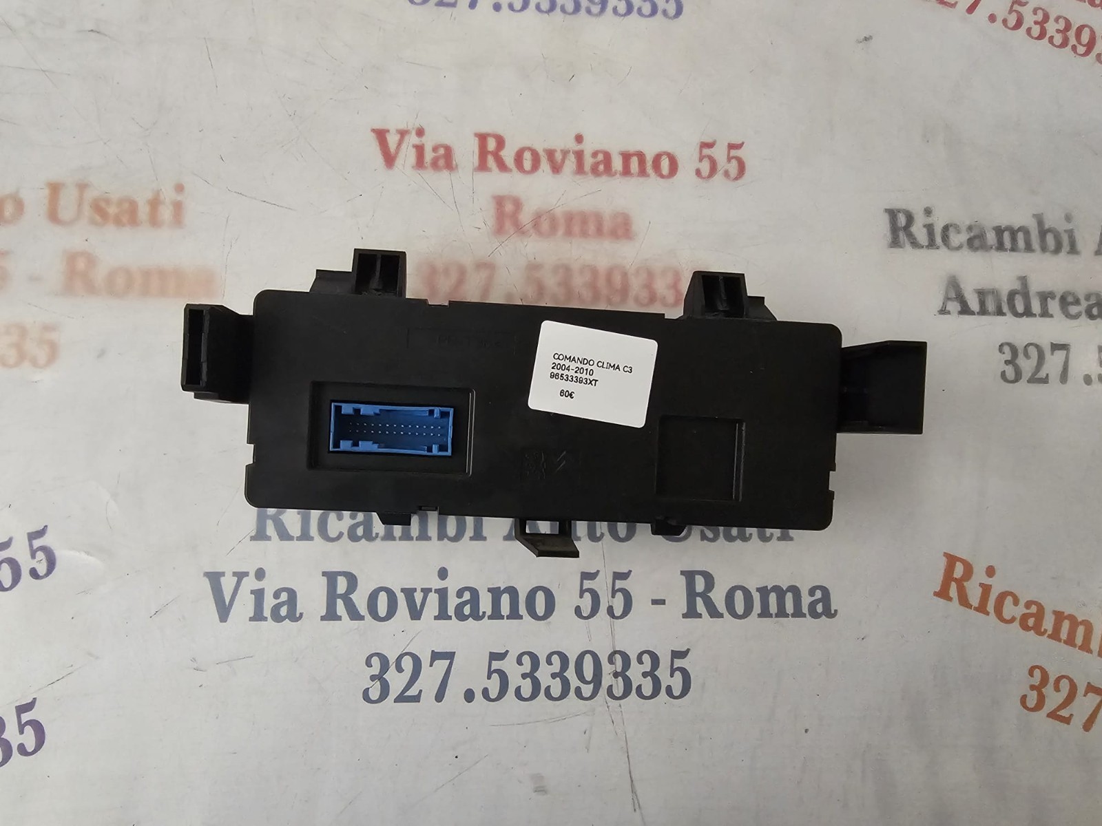 COMANDO CLIMA CITROéN C3 2004-2010 CODICE 96533393XT - immagine 4