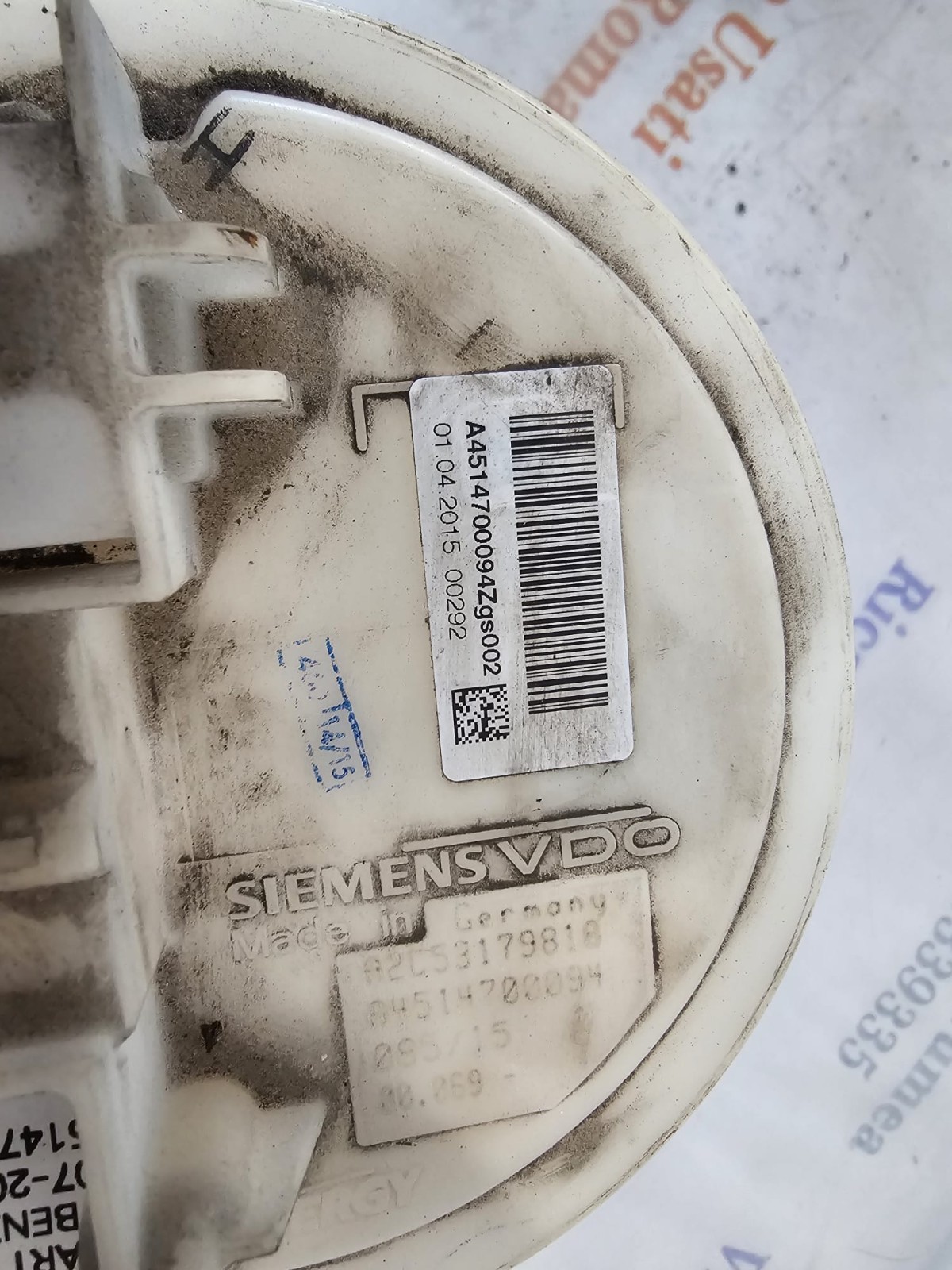 POMPA CARBURANTE SMART 451 1.0 BENZINA 2007-2014 A4514700094Zgs002 - immagine 5