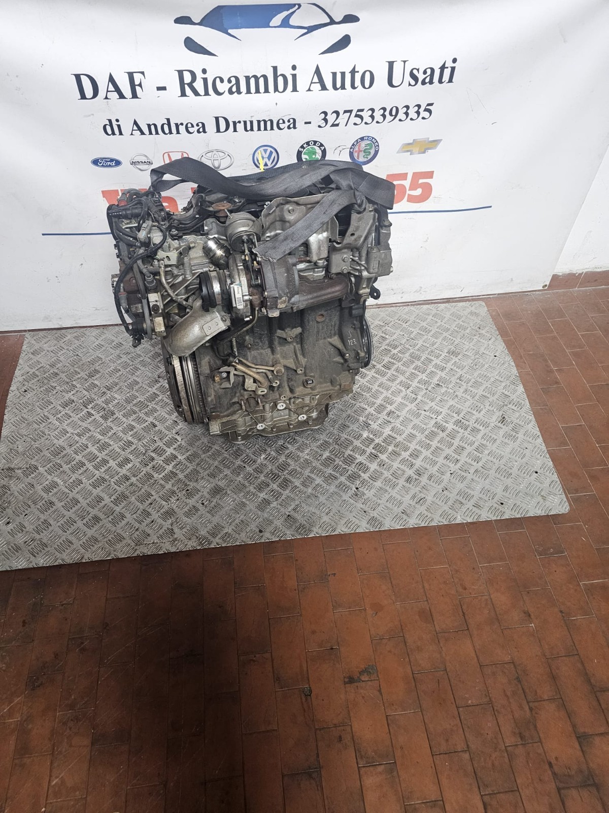 MOTORE RENAULT LAGUNA KM 121.000 2.0DIESEL 2007-2011 SIGLA M9RA740 - immagine 5