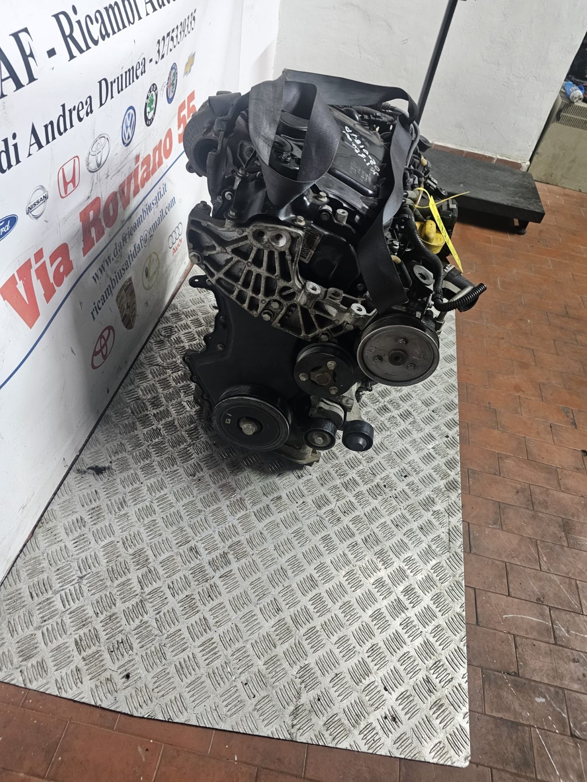 MOTORE RENAULT LAGUNA KM 121.000 2.0DIESEL 2007-2011 SIGLA M9RA740 - immagine 7