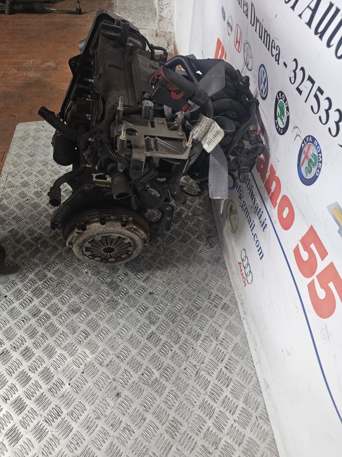 MOTORE FIAT GRANDE PUNTO 1.4 BENZINA KM 81.000 2008-2015 SIGLA 350A1000 - immagine 3