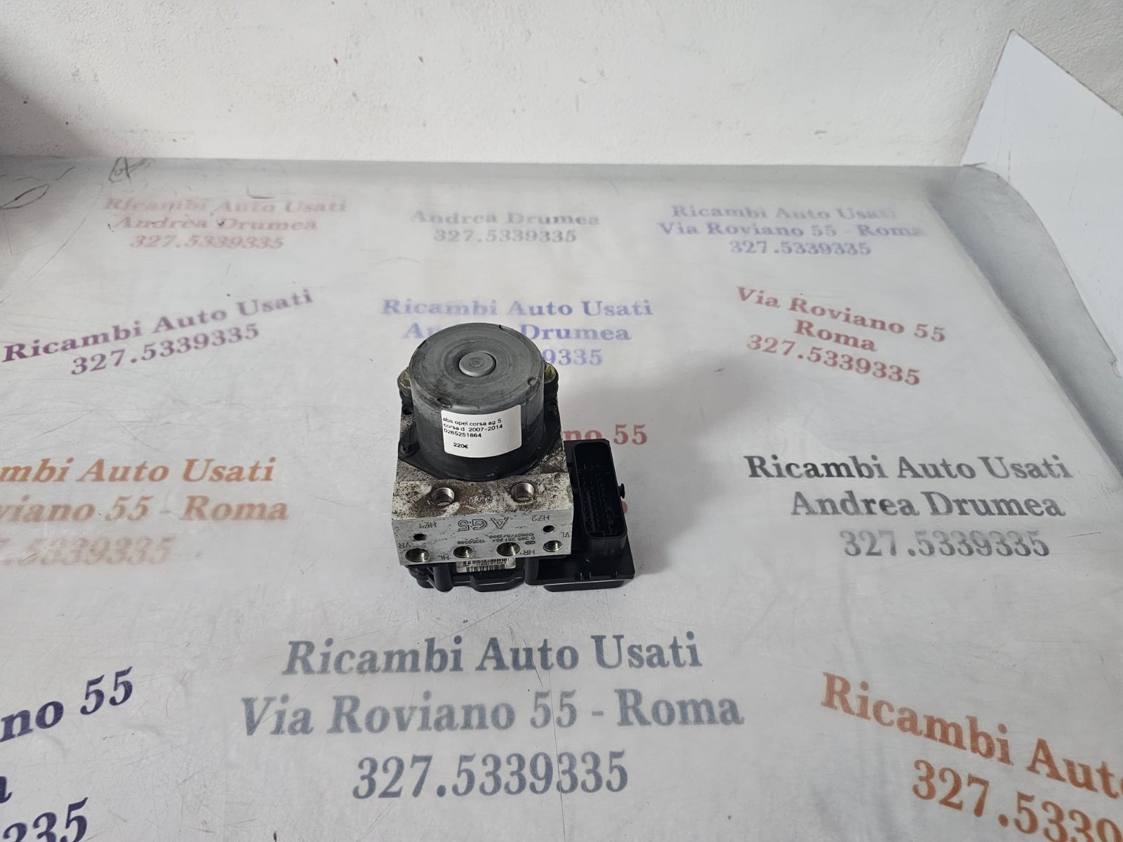 POMPA ABS OPEL CORSA D 2007-2015 AG 5 0265251864 - immagine 7