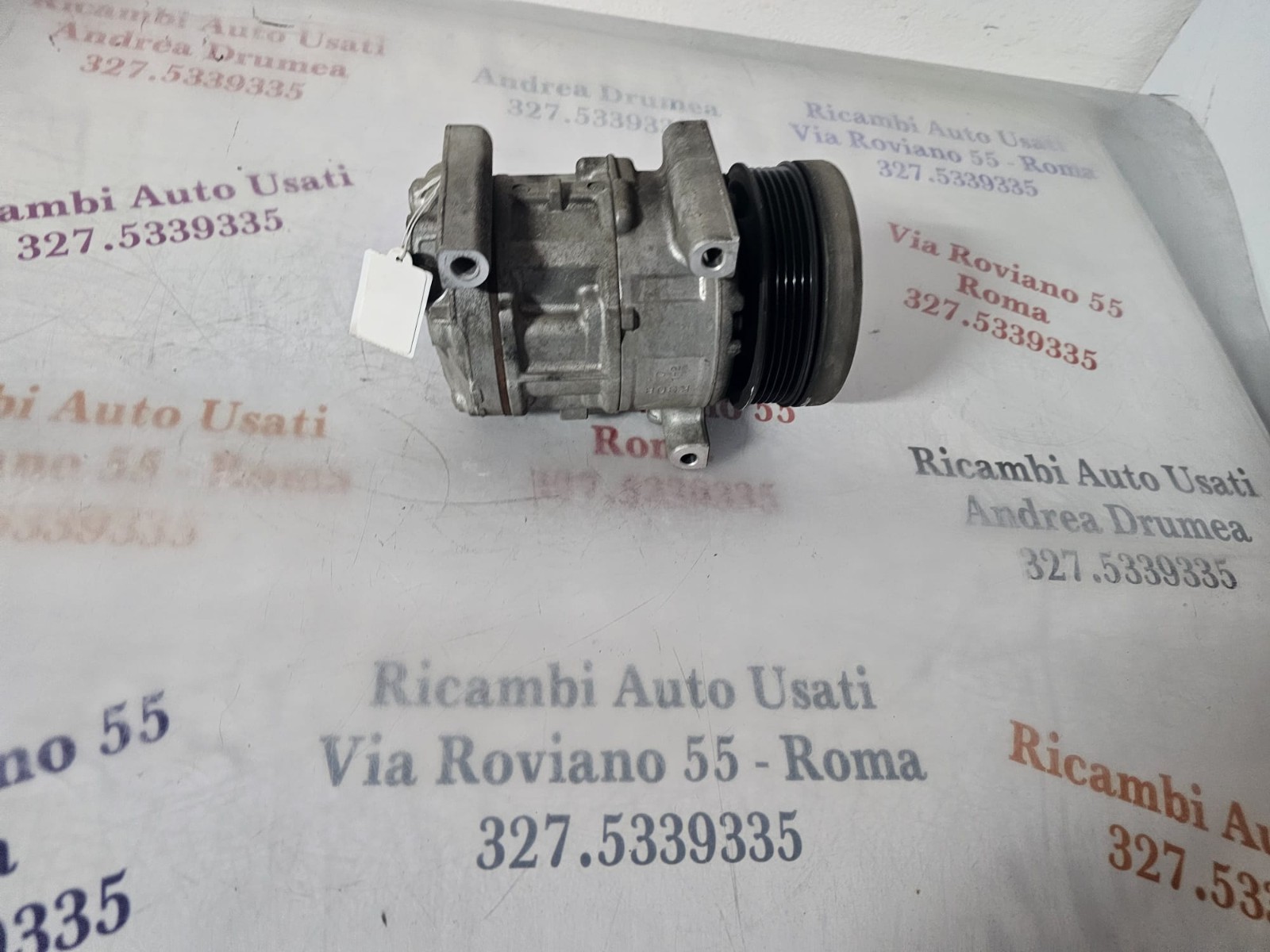 COMPRESSORE FIAT GRANDE PUNTO 1.2 BENZINA 2005-2014 COD 55194880