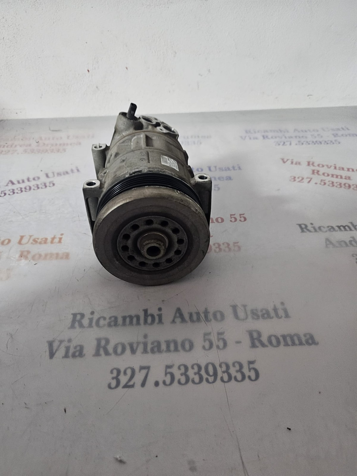 COMPRESSORE FIAT GRANDE PUNTO 1.2 BENZINA 2005-2014 COD 55194880 - immagine 3