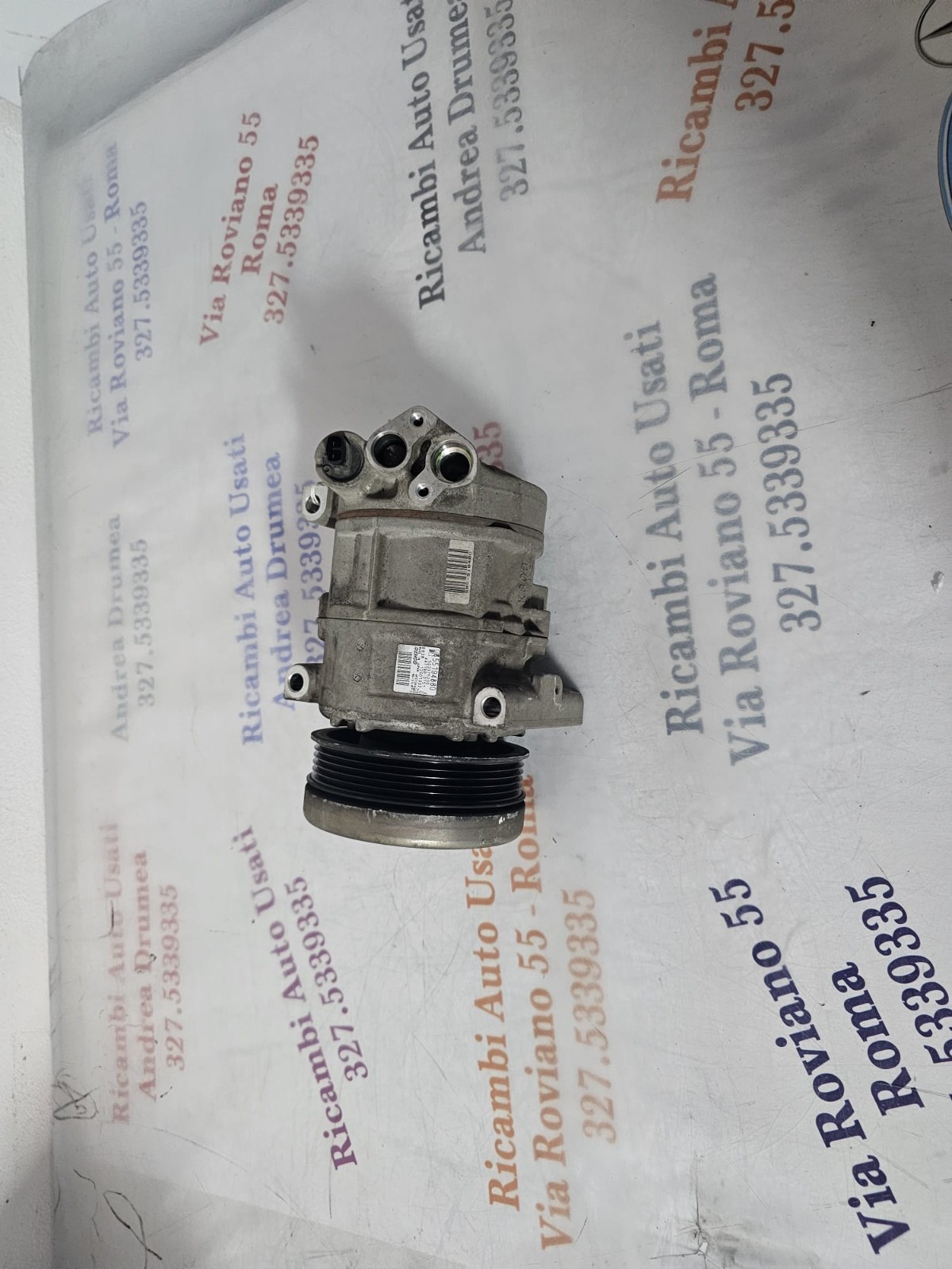 COMPRESSORE FIAT GRANDE PUNTO 1.2 BENZINA 2005-2014 COD 55194880 - immagine 4