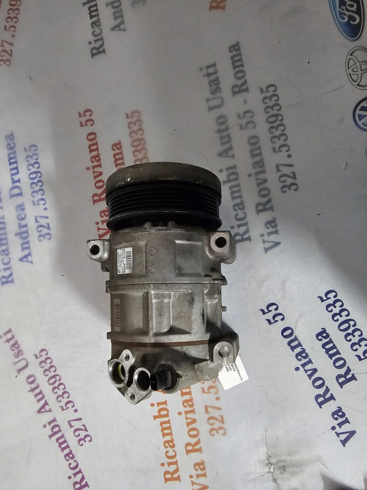 COMPRESSORE FIAT GRANDE PUNTO 1.2 BENZINA 2005-2014 COD 55194880 - immagine 5