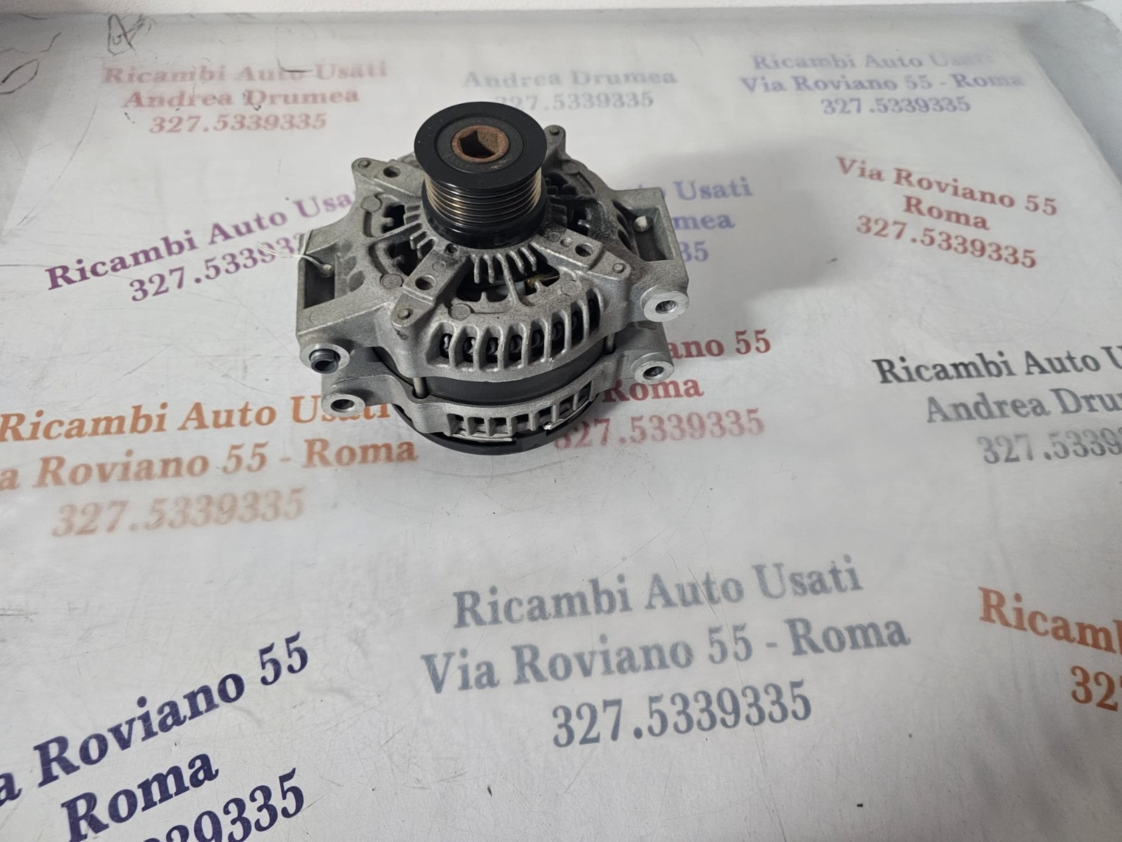 ALTERNATORE MASERATI LEVANTE GHIBLI 3.0 DIESEL 2013-2017 P04801835AC DENSE - immagine 2