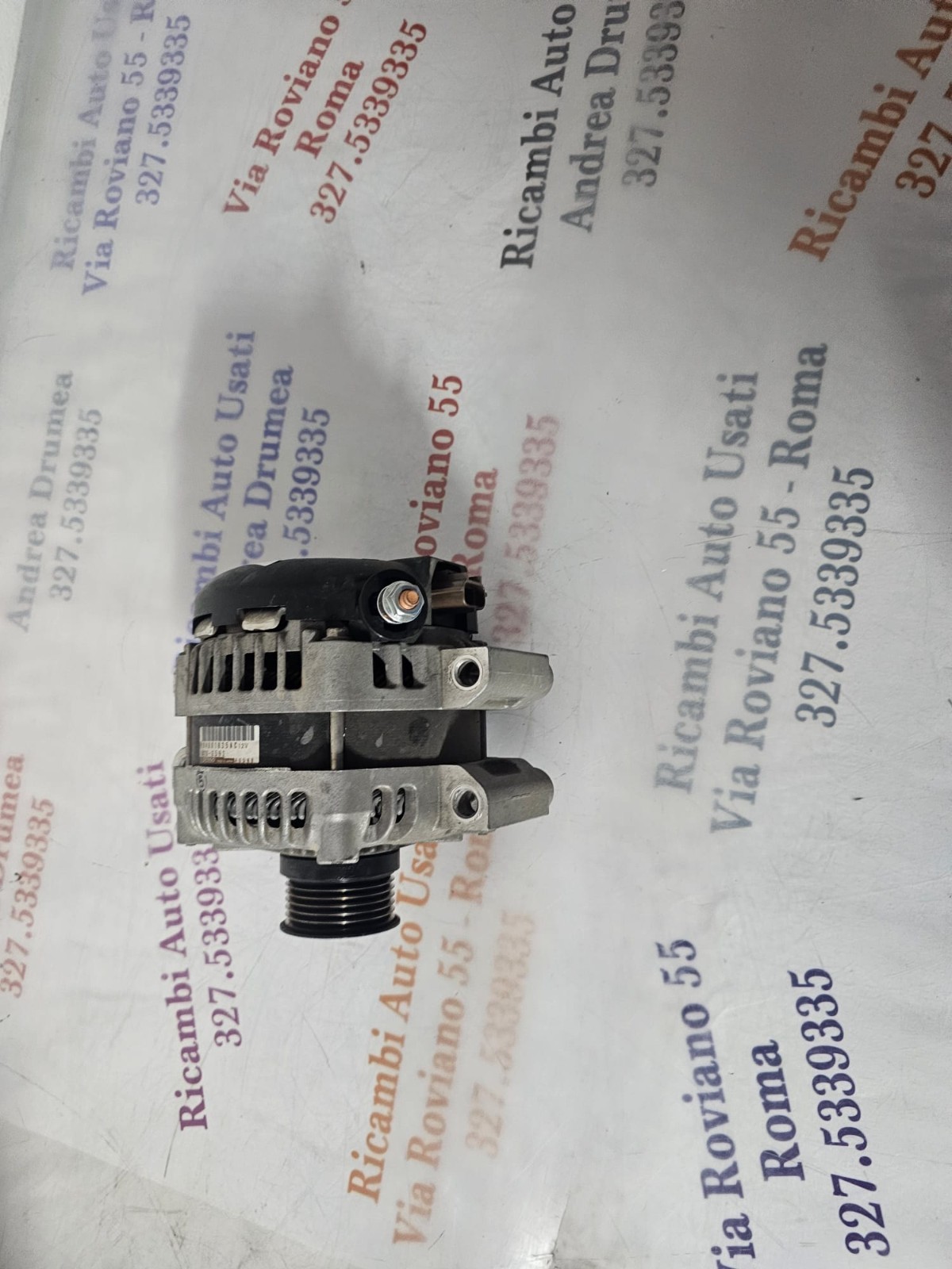 ALTERNATORE MASERATI LEVANTE GHIBLI 3.0 DIESEL 2013-2017 P04801835AC DENSE - immagine 3